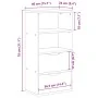 Mueble auxiliar con cajones ODDA blanco 40x24x79 cm madera pino by , Sideboards - Ref: Foro24-4103594, Price: 63,40 €, Discou...