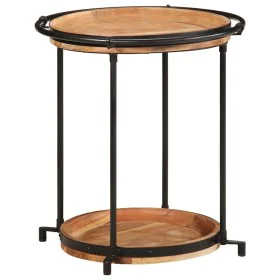 Mesa auxiliar madera maciza de acacia Ø55x60 cm by , Side tables - Ref: Foro24-4013512, Price: 80,36 €, Discount: %