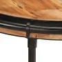Mesa auxiliar madera maciza de acacia Ø55x60 cm by , Side tables - Ref: Foro24-4013512, Price: 80,36 €, Discount: %