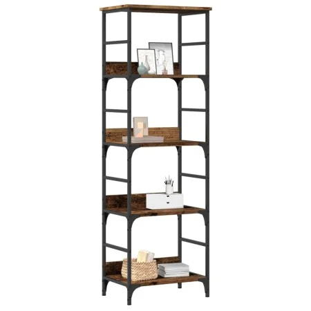 Estantería de madera ingeniería madera envejecida 50x33x153 cm von , Bücherregale und Regale - Ref: Foro24-857468, Preis: 73,...