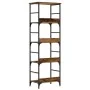 Estantería de madera ingeniería madera envejecida 50x33x153 cm von , Bücherregale und Regale - Ref: Foro24-857468, Preis: 73,...