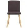 Sillas de comedor 2 unidades tela marrón oscuro by , dining chairs - Ref: Foro24-4101201, Price: 101,95 €, Discount: %