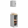Armarios 2 uds para garaje madera ingeniería gris sonoma de , Armarios industriales - Ref: Foro24-3328265, Precio: 69,79 €, D...