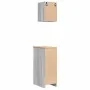 Armarios 2 uds para garaje madera ingeniería gris sonoma de , Armarios industriales - Ref: Foro24-3328265, Precio: 69,79 €, D...