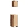 Armarios 2 uds para garaje madera ingeniería antigua madera by , Armarios industriales - Ref: Foro24-3328267, Price: 67,77 €,...