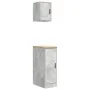 Armarios 2 uds para garaje madera de ingeniería ris hormigón by , Armarios industriales - Ref: Foro24-3328290, Price: 73,06 €...
