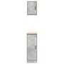 Armarios 2 uds para garaje madera de ingeniería ris hormigón by , Armarios industriales - Ref: Foro24-3328290, Price: 73,06 €...