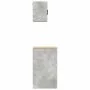 Armarios 2 uds para garaje madera de ingeniería ris hormigón by , Armarios industriales - Ref: Foro24-3328290, Price: 73,06 €...