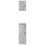 Armarios 2 uds para garaje madera ingeniería gris sonoma von , Armarios industriales - Ref: Foro24-3328292, Preis: 75,26 €, R...