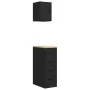 Armarios 2 uds para garaje madera de ingeniería negro by , Armarios industriales - Ref: Foro24-3328315, Price: 94,02 €, Disco...