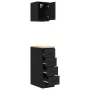 Armarios 2 uds para garaje madera de ingeniería negro by , Armarios industriales - Ref: Foro24-3328315, Price: 94,02 €, Disco...