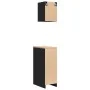 Armarios 2 uds para garaje madera de ingeniería negro by , Armarios industriales - Ref: Foro24-3328315, Price: 94,02 €, Disco...