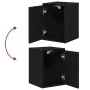 Armarios 2 uds para garaje madera de ingeniería negro by , Armarios industriales - Ref: Foro24-3328315, Price: 94,02 €, Disco...