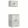 Armarios 2 uds para garaje madera de ingeniería ris hormigón by , Armarios industriales - Ref: Foro24-3328308, Price: 140,24 ...