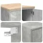 Armarios 2 uds para garaje madera de ingeniería ris hormigón by , Armarios industriales - Ref: Foro24-3328308, Price: 140,24 ...
