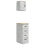 Armarios 2 uds para garaje madera de ingeniería ris hormigón de , Armarios industriales - Ref: Foro24-3328317, Precio: 100,01...