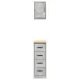 Armarios 2 uds para garaje madera de ingeniería ris hormigón de , Armarios industriales - Ref: Foro24-3328317, Precio: 100,01...