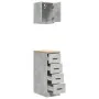 Armarios 2 uds para garaje madera de ingeniería ris hormigón de , Armarios industriales - Ref: Foro24-3328317, Precio: 100,01...