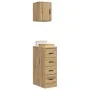 Armarios 2 uds para garaje madera ingeniería artesanal roble by , Armarios industriales - Ref: Foro24-3328322, Price: 89,93 €...