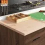 Armarios 2 uds para garaje madera ingeniería marrón roble by , Armarios industriales - Ref: Foro24-3328329, Price: 106,41 €, ...