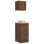 Armarios 2 uds para garaje madera ingeniería marrón roble by , Armarios industriales - Ref: Foro24-3328329, Price: 106,41 €, ...