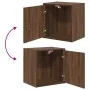 Armarios 2 uds para garaje madera ingeniería marrón roble by , Armarios industriales - Ref: Foro24-3328329, Price: 106,41 €, ...