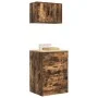 Armarios 2 uds para garaje madera ingeniería roble ahumado de , Armarios industriales - Ref: Foro24-3328336, Precio: 142,83 €...