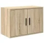 Armarios 2 uds para garaje madera de ingeniería roble sonoma by , Armarios industriales - Ref: Foro24-3328334, Price: 130,81 ...
