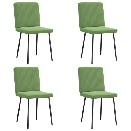 Sillas de comedor 4 unidades terciopelo verde claro von , Essstühle - Ref: Foro24-3315289, Preis: 163,06 €, Rabatt: %