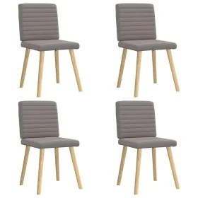 Sillas de comedor 4 unidades tela taupe von , Essstühle - Ref: Foro24-3315280, Preis: 198,40 €, Rabatt: %