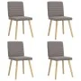 Sillas de comedor 4 unidades tela taupe by , dining chairs - Ref: Foro24-3315280, Price: 198,39 €, Discount: %