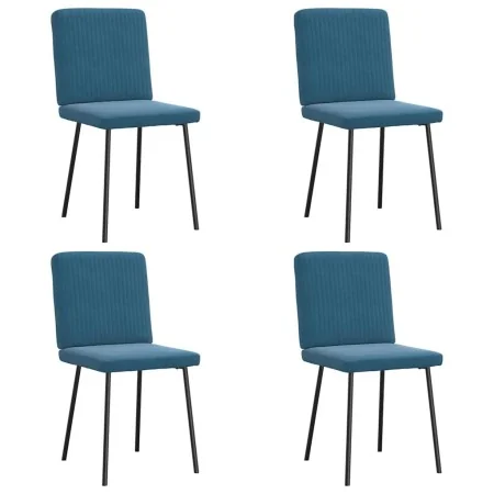 Sillas de comedor 4 unidades terciopelo azul von , Essstühle - Ref: Foro24-3315296, Preis: 163,05 €, Rabatt: %