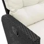 Set de sofás de jardín en forma de L con cojines 3 pzas negro by , Garden sets - Ref: Foro24-3328638, Price: 492,74 €, Discou...
