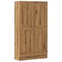 Estantería de madera ingeniería roble artisan 82,5x30,5x150 cm de , Librerías y estanterías - Ref: Foro24-3345216, Precio: 13...