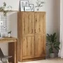 Estantería de madera ingeniería roble artisan 82,5x30,5x150 cm de , Librerías y estanterías - Ref: Foro24-3345216, Precio: 13...