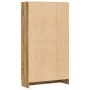 Estantería de madera ingeniería roble artisan 82,5x30,5x150 cm de , Librerías y estanterías - Ref: Foro24-3345216, Precio: 13...