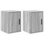 Armarios de pared 2 uds para garaje madera gris sonoma von , Armarios industriales - Ref: Foro24-860618, Preis: 43,77 €, Raba...