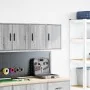 Armarios de pared 2 uds para garaje madera gris sonoma von , Armarios industriales - Ref: Foro24-860618, Preis: 43,77 €, Raba...