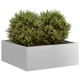 Jardinera 80x80x30 cm de acero galvanizado by , Pots and planters - Ref: Foro24-860806, Price: 48,71 €, Discount: %