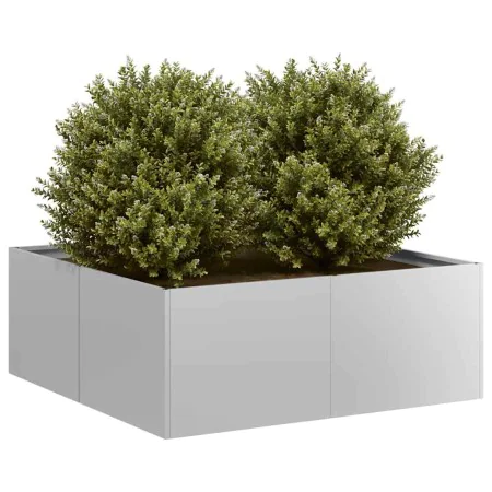 Jardinera 80x80x30 cm de acero galvanizado de , Maceteros y jardineras - Ref: Foro24-860806, Precio: 48,71 €, Descuento: %