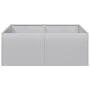 Jardinera 80x80x30 cm de acero galvanizado de , Maceteros y jardineras - Ref: Foro24-860806, Precio: 48,71 €, Descuento: %