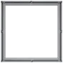 Jardinera 80x80x30 cm de acero galvanizado de , Maceteros y jardineras - Ref: Foro24-860806, Precio: 48,71 €, Descuento: %