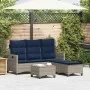 Set de sofás de jardín en forma de L con cojines 3 pzas gris by , Garden sets - Ref: Foro24-3328644, Price: 508,12 €, Discoun...