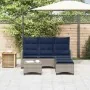 Set de sofás de jardín en forma de L con cojines 3 pzas gris by , Garden sets - Ref: Foro24-3328644, Price: 508,12 €, Discoun...