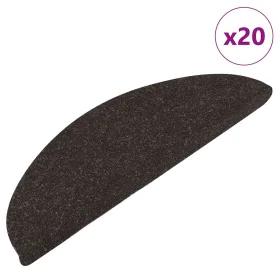 Alfombrilla autoadhesiva escalera 20 uds negro 56x17x3 cm de , Alfombrillas para escalones - Ref: Foro24-3365904, Precio: 38,...