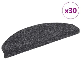 Alfombrilla autoadhesiva escalera 30 uds gris oscuro 65x21x4 cm by , Stair mats - Ref: Foro24-3365656, Price: 86,48 €, Discou...