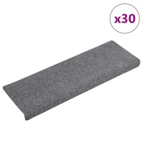 Alfombrilla autoadhesiva escalera 30 uds gris claro 65x21x4 cm by , Stair mats - Ref: Foro24-3365694, Price: 91,26 €, Discoun...