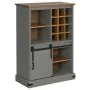 Vinoteca HALDEN con botelleros y puerta corredera gris pino by , Wine and liquor cabinets - Ref: Foro24-4018447, Price: 255,2...