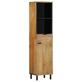 Mueble de baño de madera maciza de mango marrón 38x33x160 cm von , Badezimmermöbel - Ref: Foro24-4017742, Preis: 176,67 €, Ra...