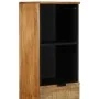 Mueble de baño de madera maciza de mango marrón 38x33x160 cm by , Bathroom furniture - Ref: Foro24-4017742, Price: 176,49 €, ...